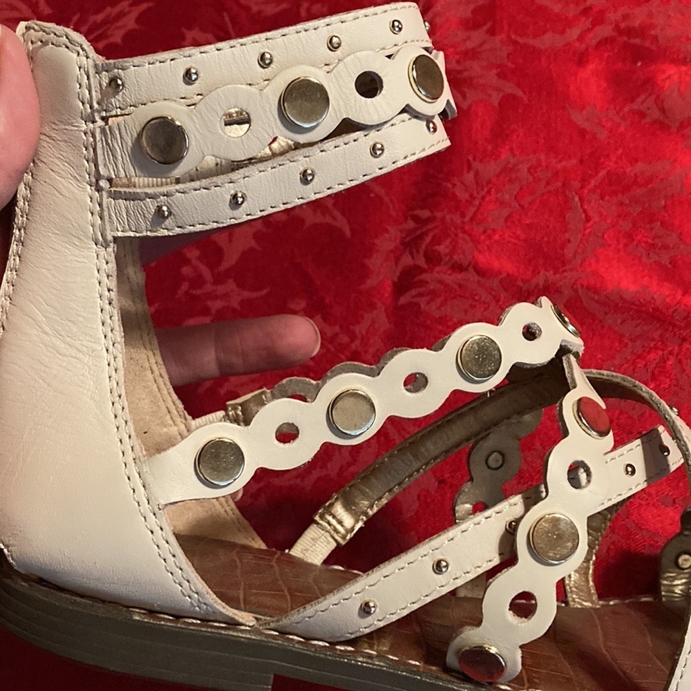 SAM EDELMAN Studded Gladiator Sandal - size 7.5 - Picture 3 of 10